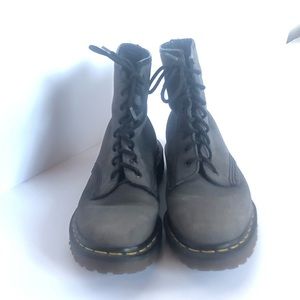 Dr. Martens Doc Marten Gray Boots US 6 UK 4 EU 37
